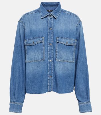 7 For All Mankind Eve denim shirt