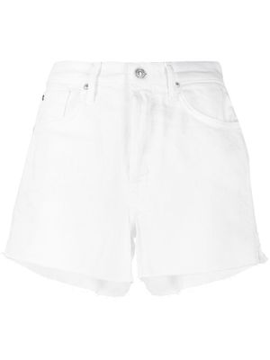 7 For All Mankind flared mini shorts - White