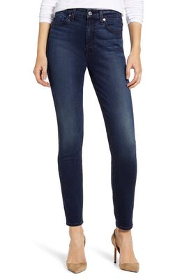 7 For All Mankind High Waist Ankle Skinny Jeans in Z/dnupark Avenue