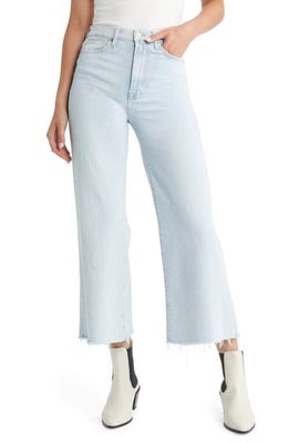 7 For All Mankind Jo Ultra High Waist Crop Wide Leg Jeans in Summertime