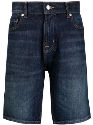 7 For All Mankind knee-length denim shorts - Blue