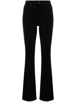 7 For All Mankind Lisha velvet flared trousers - Black