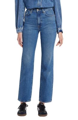7 For All Mankind Logan High Waist Stovepipe Jeans in Explorer
