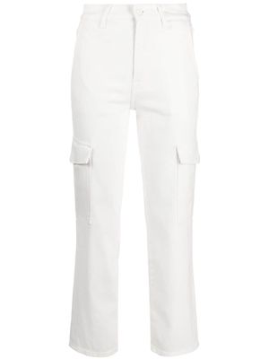 7 For All Mankind Logan straight-leg cargo trousers - White