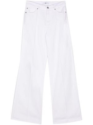 7 For All Mankind Lotta flared jeans - White