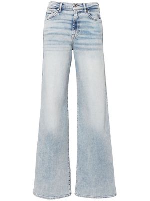 7 For All Mankind Lotta mid-rise flared jeans - Blue