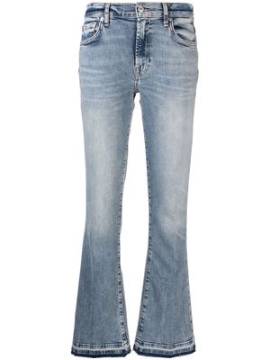 7 For All Mankind low-rise flared jeans - Blue