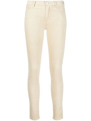 7 For All Mankind low-rise skinny-trousers - Neutrals