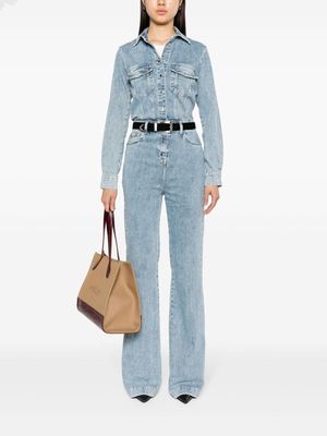 7 For All Mankind Luxe denim jumpsuit - Blue