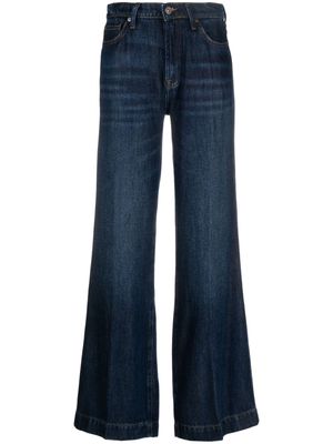 7 For All Mankind lyocell straight-leg jeans - Blue