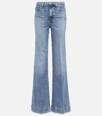 7 For All Mankind Mid-rise straight jeans