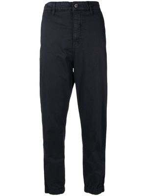7 For All Mankind mid-rise tapered jeans - Black