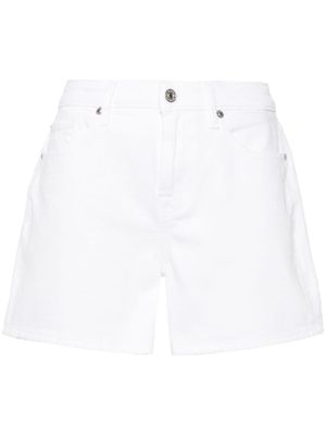 7 For All Mankind Monroe denim shorts - White