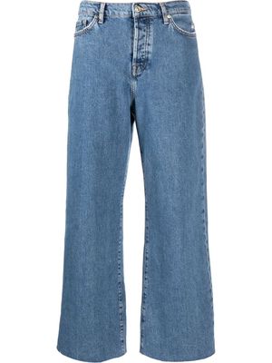 7 For All Mankind oversize wide-leg jeans - Blue