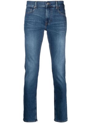 7 For All Mankind Paxtyn mid-rise skinny jeans - Blue