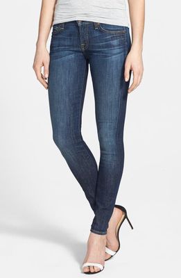 7 For All Mankind ® 'The Skinny' Mid Rise Skinny Jeans in Nouveau Ny Dark