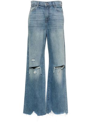7 For All Mankind Scout Wanderlust wide-leg jeans - Blue
