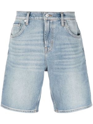 7 For All Mankind slim-cut denim shorts - Blue