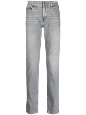 7 For All Mankind slim-fit cotton-blend jeans - Blue