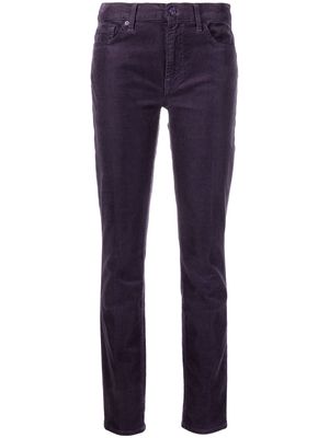 7 For All Mankind slim-fit jeans - Purple