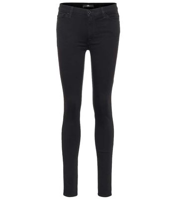 7 For All Mankind Slim Illusion high-rise skinny jeans