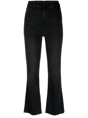 7 For All Mankind Slim Kick high-rise bootcut jeans - Black