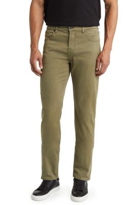 7 For All Mankind Slimmy Luxe Performance Plus Slim Fit Jeans in Willow Green