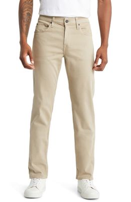 7 For All Mankind Slimmy Slim Fit Clean Pocket Performance Jeans in Shadow Grey Khaki