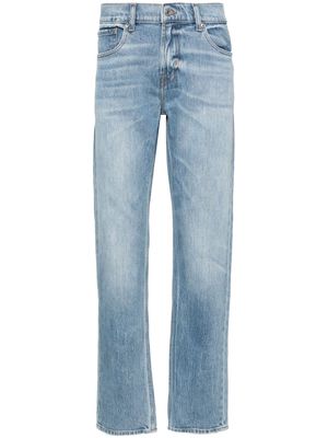 7 For All Mankind Slimmy Step Up mid-rise slim jeans - Blue