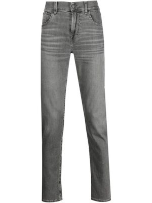 7 For All Mankind Slimmy straight-leg jeans - Grey