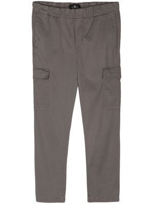 7 For All Mankind tapered-leg cargo trousers - Grey