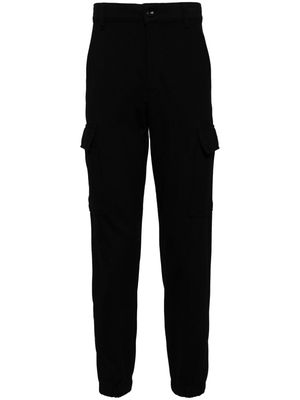 7 For All Mankind tapered-leg trousers - Black