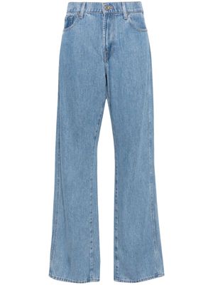 7 For All Mankind Tessa Valentine high-rise straight-leg jeans - Blue