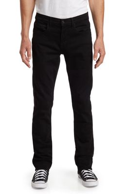7 For All Mankind The Straight Leg Jeans in Black Cove