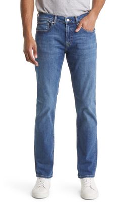 7 For All Mankind The Straight Leg Jeans in Mid Blue