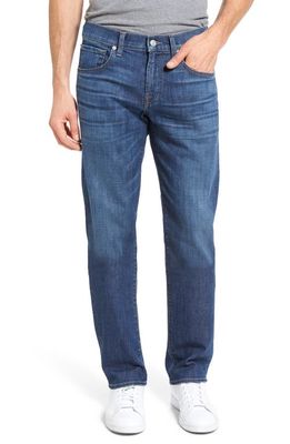 7 For All Mankind The Straight Slim Straight Leg Jeans in Mariner