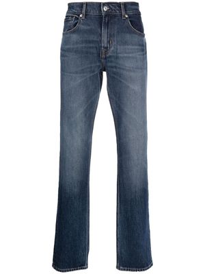 7 FOR ALL MANKIND washed straight jeans - Blue