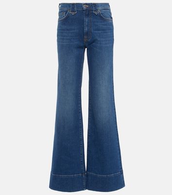 7 For All Mankind Western Modern Dojo high-rise flared jeans