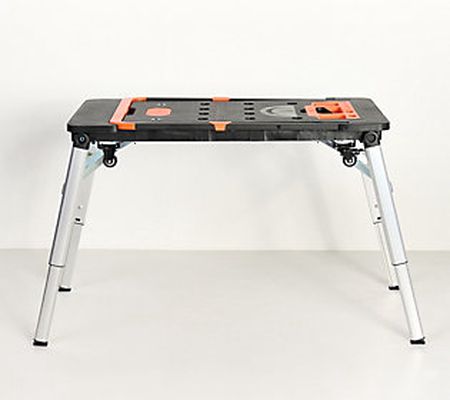 7-in-1 Workbench Platform with Hand Truck Dolly Wheels