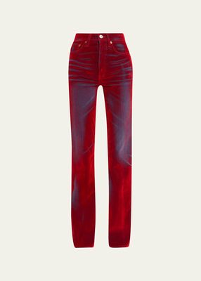 70s Bootcut Two-Tone Jeans