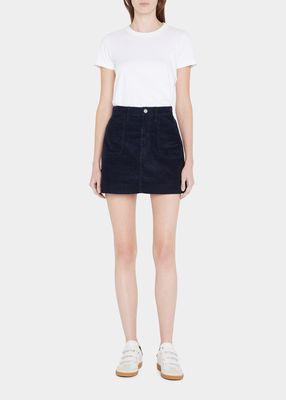 70s Pocket Mini Skirt