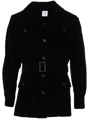 73 London corduroy safari jacket - Black