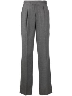 73 London straight-leg wool trousers - Grey