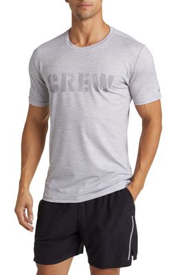 776BC X Boys in the Boat Crew Graphic Performance T-Shirt in Gray
