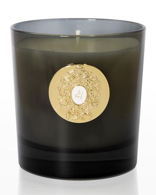 8.81 oz. Hale Bopp Black Glass Candle