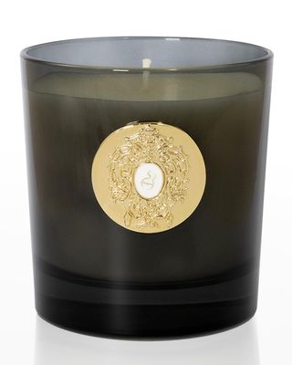 8.81 oz. Halley Black Glass Candle