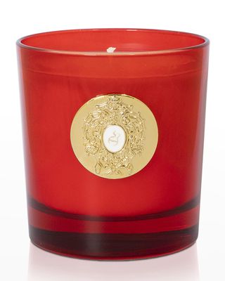 8.81 oz. Tempel Red Glass Candle