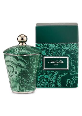 8 Malachite Porcelain Scented Candle