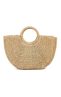8 Other Reasons Beach Bag in Tan.
