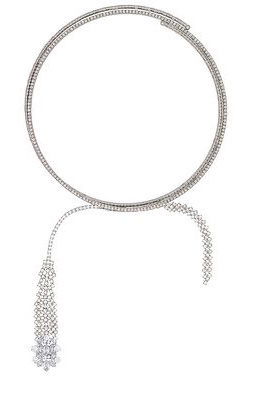 8 Other Reasons Bring It On Necklace in Metallic Silver.